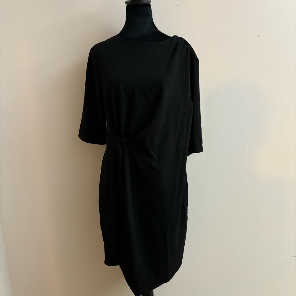 Find Black Asymmetrical Dress